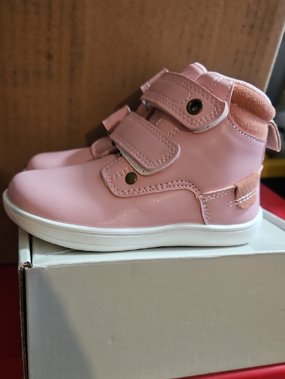 WateLves Toddler Little Kids Wide Barefoot Shoes Girls: PINK: NEW IN BOX: SZ 7